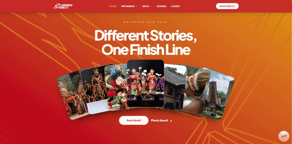 Official Event Landing Page – Bhinneka Run 2026